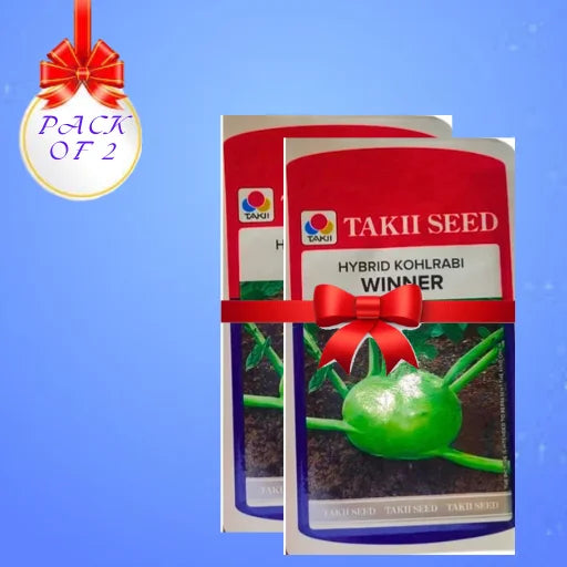 New Takii Winner F1 Hybrid Kohlrabi Seeds