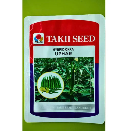 Takii Uphar F1 Hybrid Okra Seeds