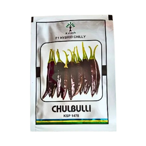 Kalash chulbulli Ksp 1478 F1 Hybrid Chilli Seeds