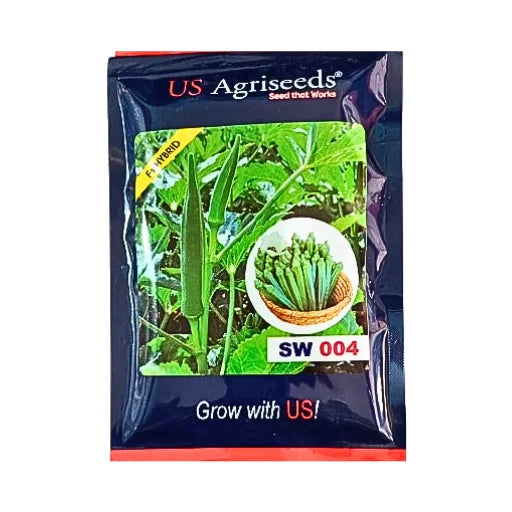 Us Sw 004 F1 Hybrid Okra Seeds